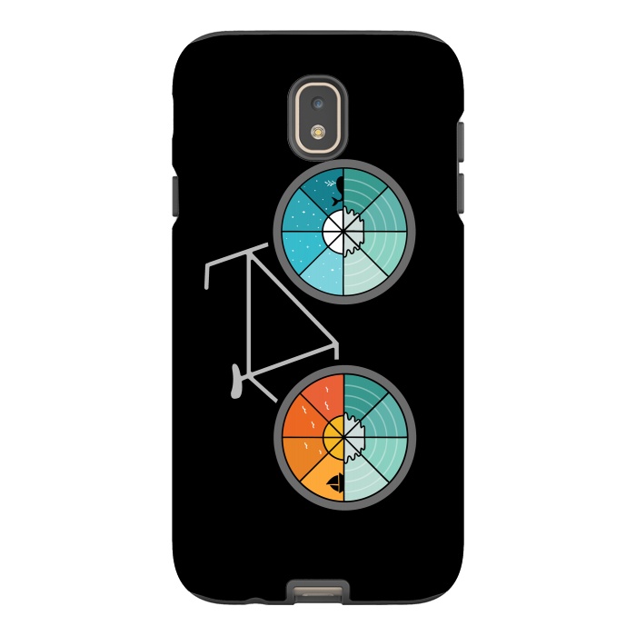 Galaxy J7 StrongFit Bicycle Landscape by Coffee Man