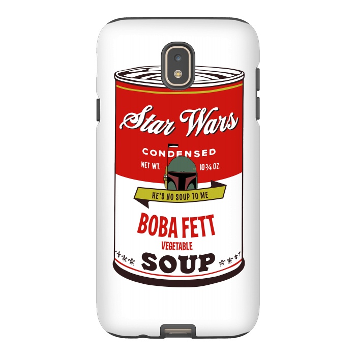 Galaxy J7 StrongFit Star Wars Campbells Soup Boba Fett by Alisterny