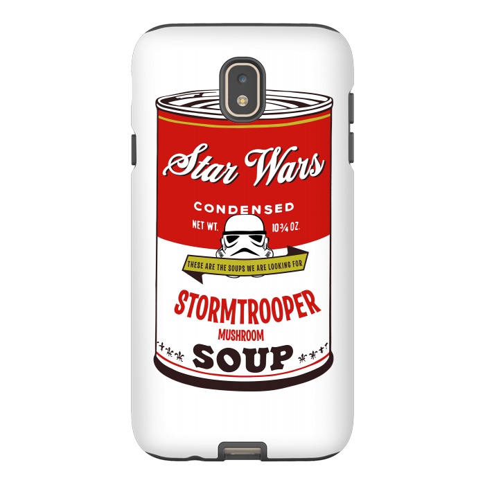 Galaxy J7 StrongFit Star Wars Campbells Soup Stormtrooper by Alisterny