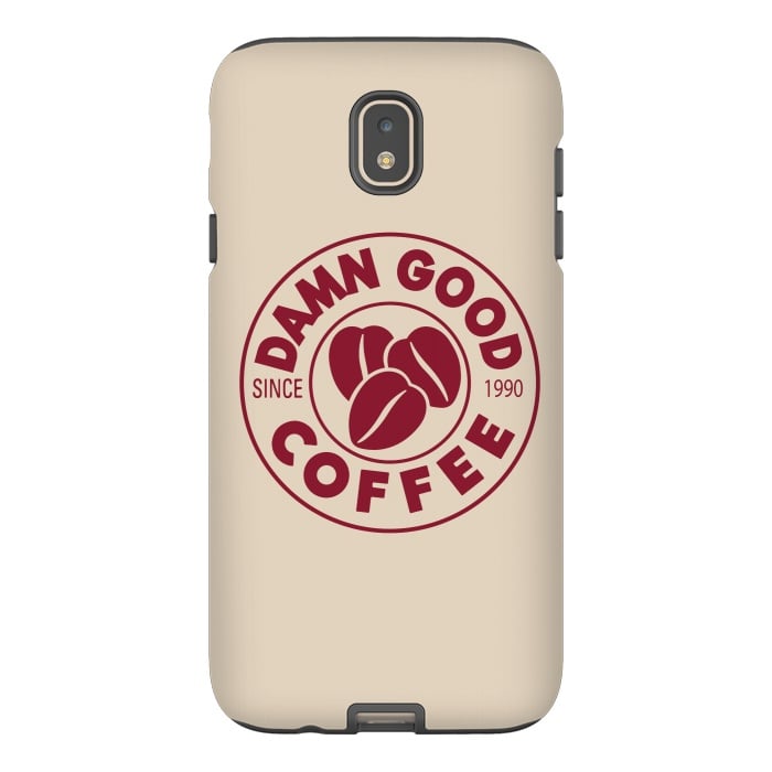 Galaxy J7 StrongFit Twin Peaks Damn Good Coffee Costa by Alisterny