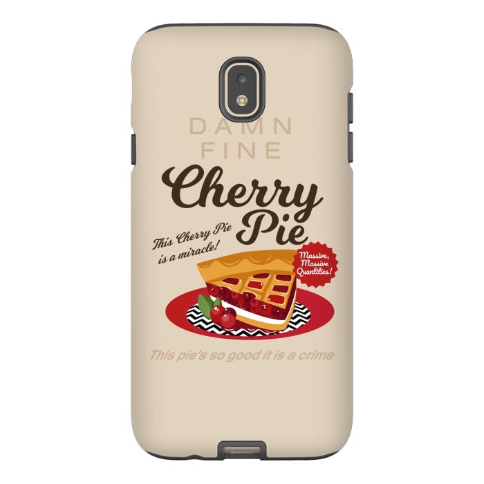 Galaxy J7 StrongFit Twin Peaks Damn Fine Cherry Pie by Alisterny