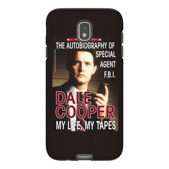 Galaxy J7 StrongFit Twin Peaks Dale Cooper Book by Alisterny