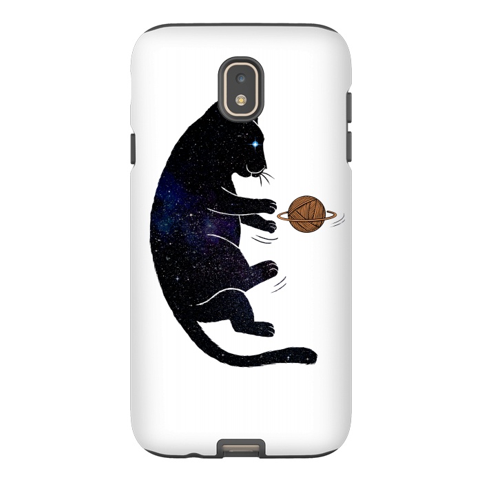Galaxy J7 StrongFit Cat Universe by Coffee Man