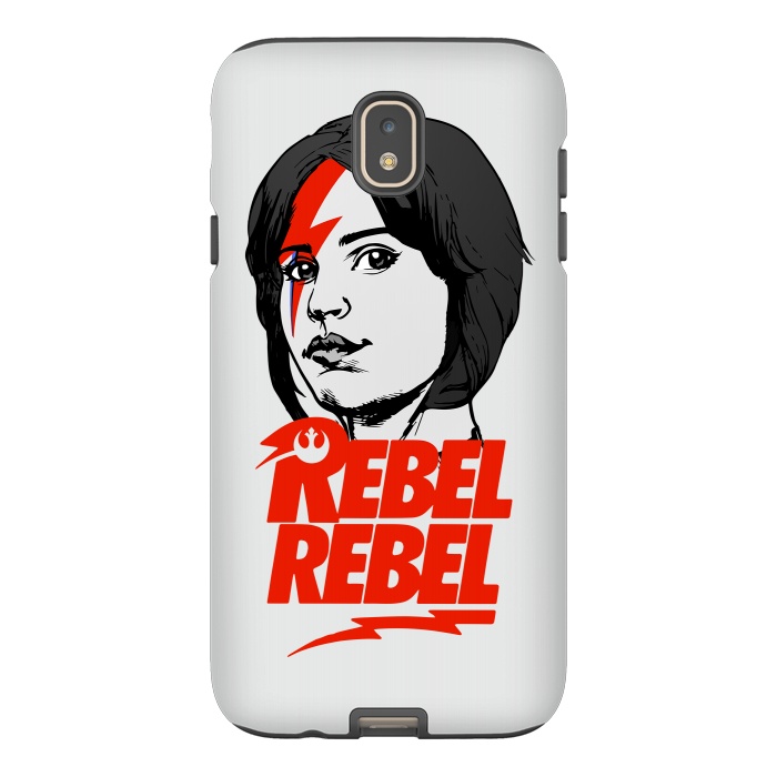 Galaxy J7 StrongFit Rebel Rebel Jyn Erso David Bowie Star Wars Rogue One  by Alisterny