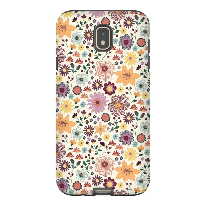 Galaxy J7 StrongFit Wild Bloom by TracyLucy Designs