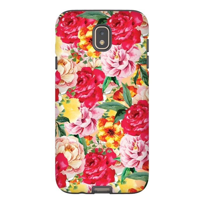 Galaxy J7 StrongFit Red Roses by Rossy Villarreal