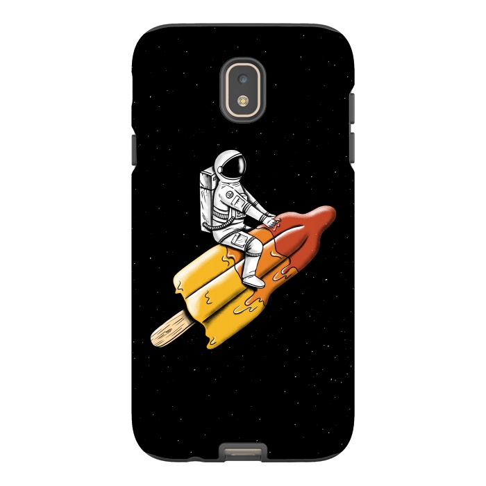 Galaxy J7 StrongFit Astronaut Melted Rocket by Coffee Man