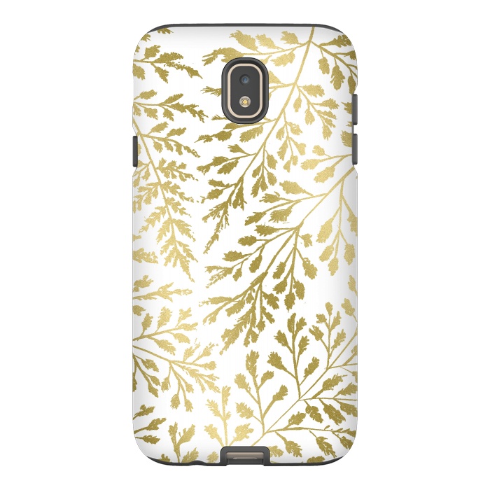Galaxy J7 StrongFit Foliage Gold by Caitlin Workman