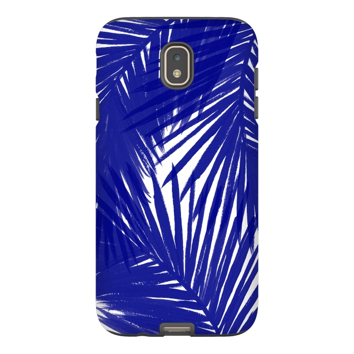 Galaxy J7 StrongFit Palms Royal by Caitlin Workman