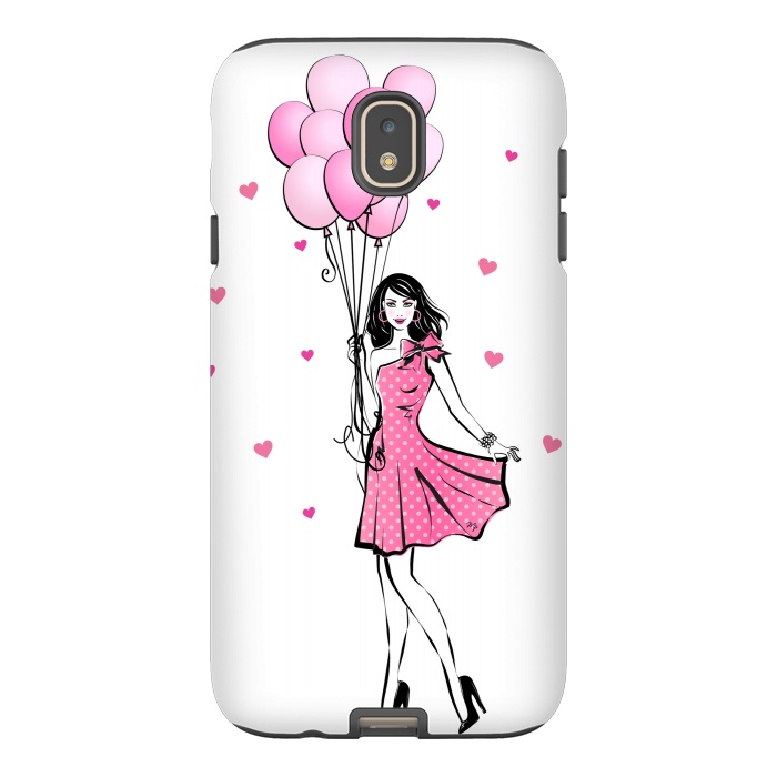 Galaxy J7 StrongFit Girl with balloons by Martina