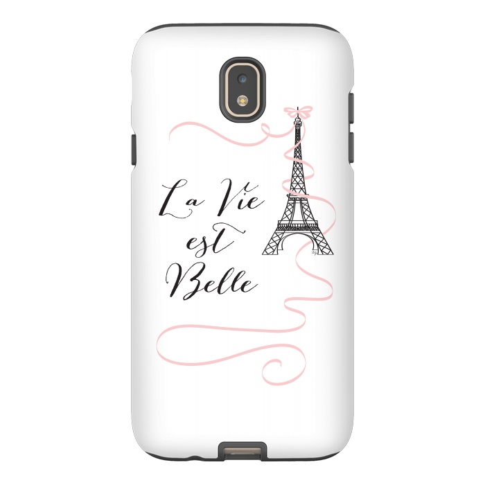 Galaxy J7 StrongFit Eiffel Tower Quote by Martina