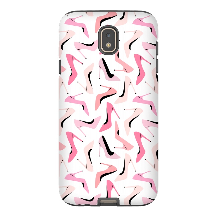 Galaxy J7 StrongFit Pink Shoes Love by Martina