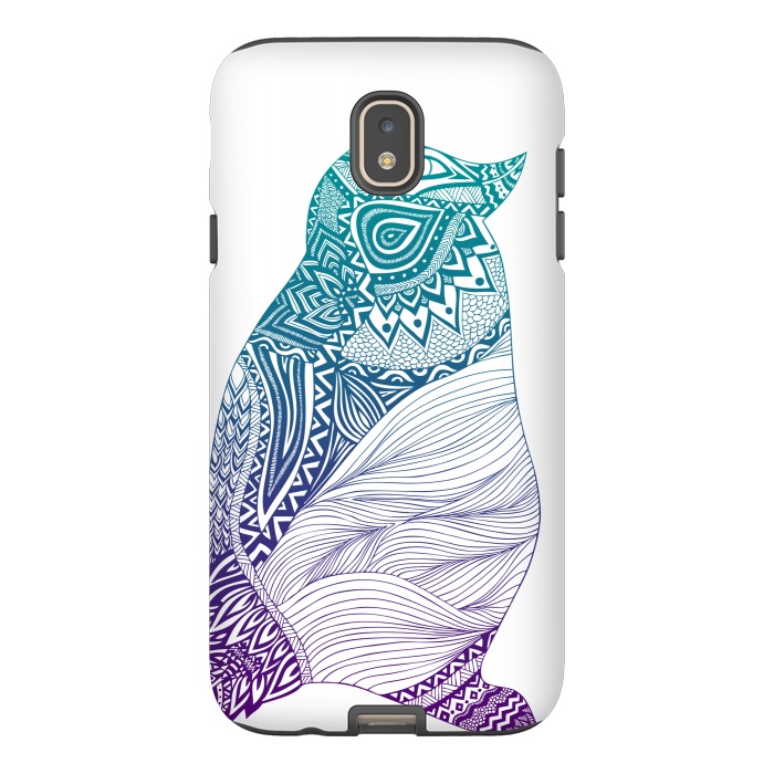 Galaxy J7 StrongFit Penguin by Pom Graphic Design
