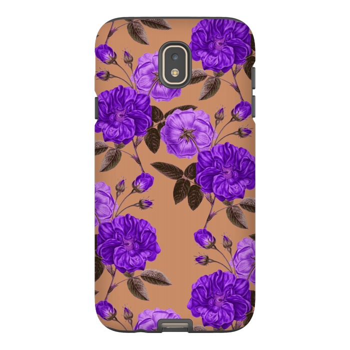 Galaxy J7 StrongFit Rosie Purple Love by Zala Farah