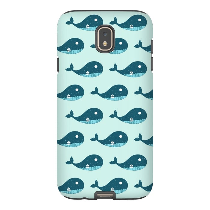 Galaxy J7 StrongFit Whale Landscape by Coffee Man