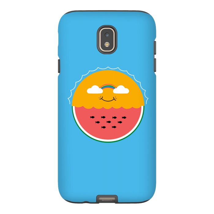 Galaxy J7 StrongFit Sun and Watermelon by Coffee Man