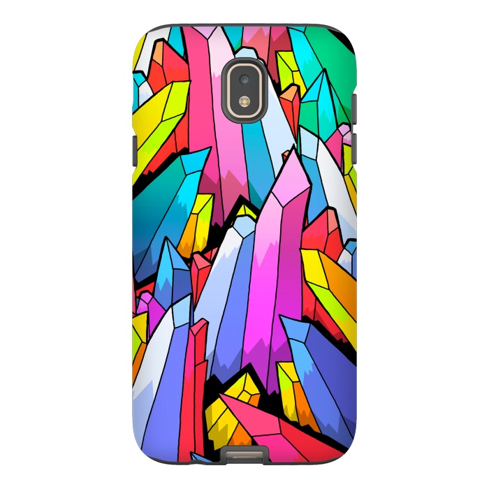 Galaxy J7 StrongFit Colour Crystals  by Steve Wade (Swade)