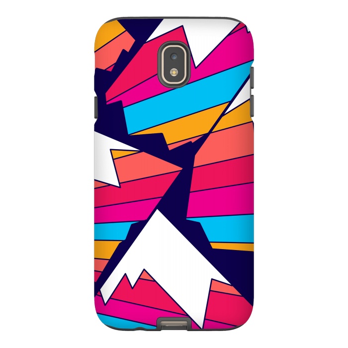 Galaxy J7 StrongFit Mountains of many colours by Steve Wade (Swade)