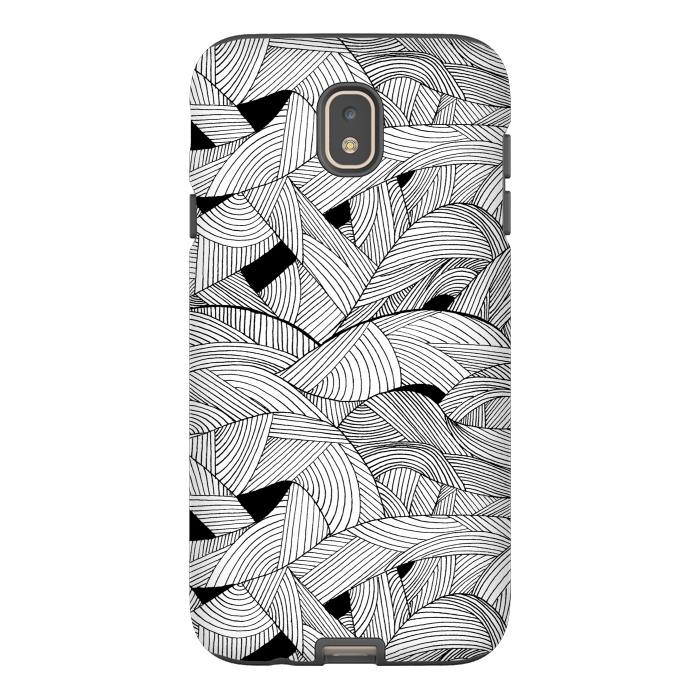 Galaxy J7 StrongFit The Tangled Waves by Steve Wade (Swade)