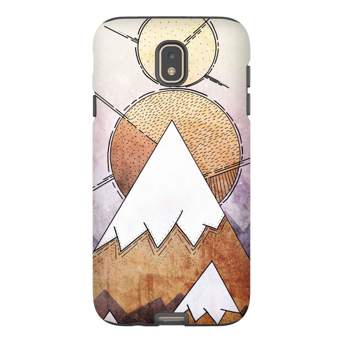 Galaxy J7 StrongFit Metal Mountains by Steve Wade (Swade)
