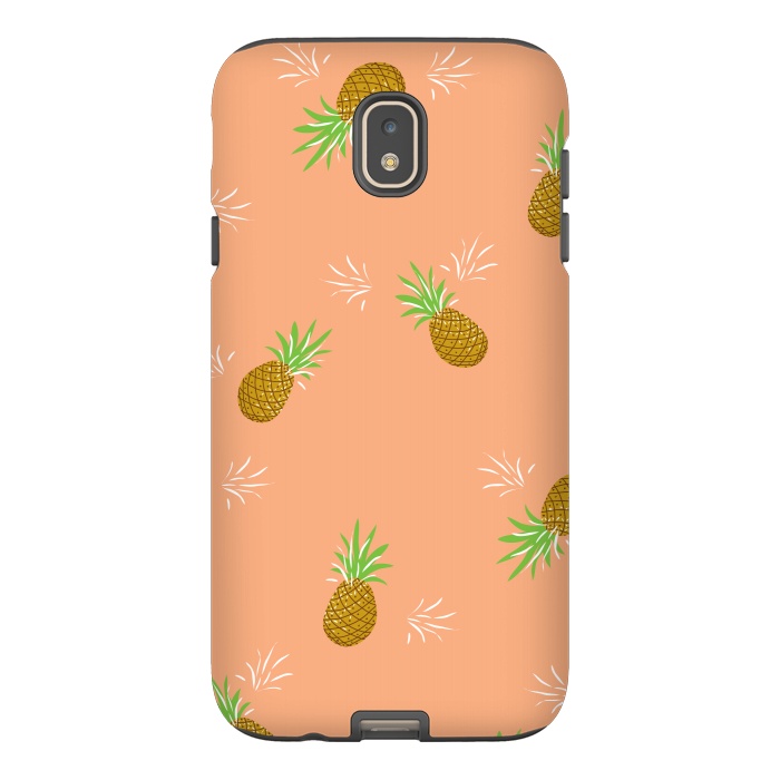 Galaxy J7 StrongFit Pineapples in Guava by Zoe Charlotte