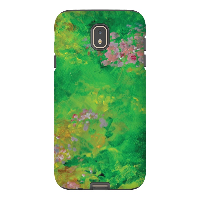 Galaxy J7 StrongFit Impressionist Meadow by Zoe Charlotte