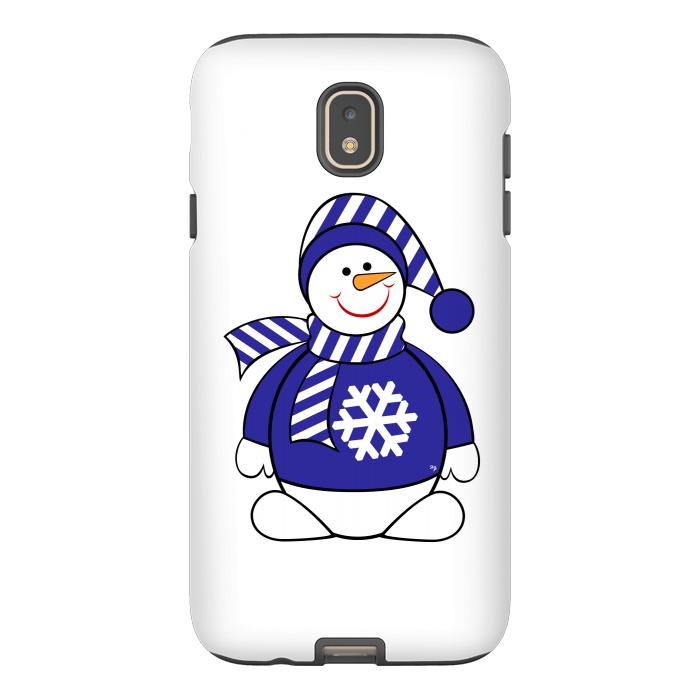 Galaxy J7 StrongFit Cute snowman by Martina