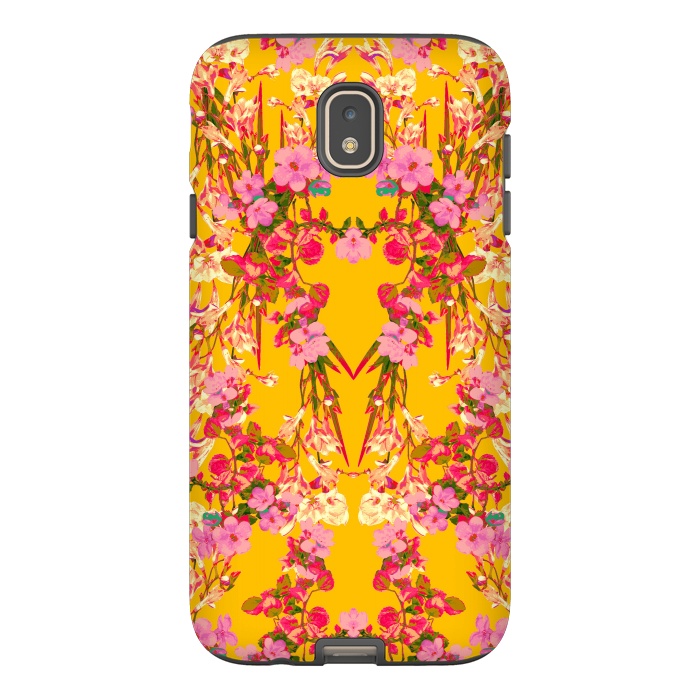 Galaxy J7 StrongFit Floral Decor by Zala Farah