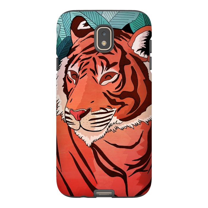 Galaxy J7 StrongFit Tiger in the jungle  by Steve Wade (Swade)