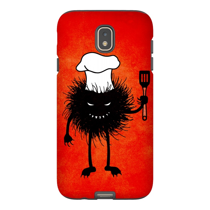 Galaxy J7 StrongFit Evil Bug With Chef Hat Loves To Cook by Boriana Giormova