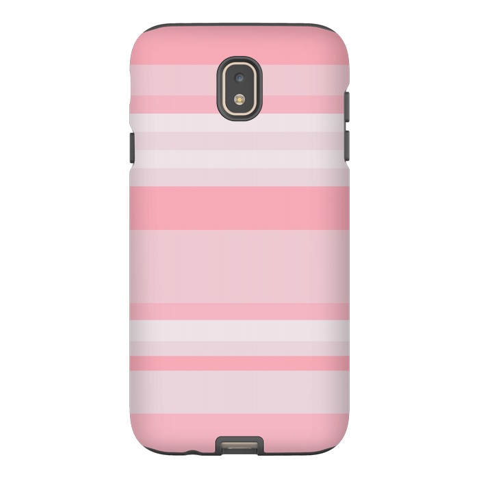 Galaxy J7 StrongFit Pink Stripes by Dhruv Narelia