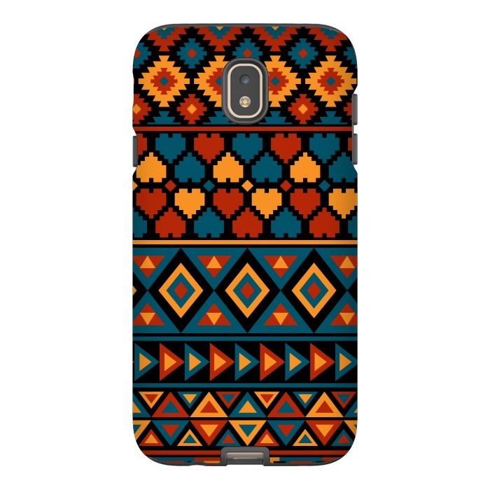 Galaxy J7 StrongFit aztec traditional pattern by Dhruv Narelia
