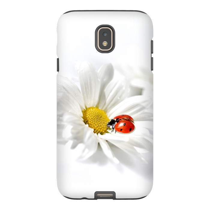 Galaxy J7 StrongFit Daisy flower & Ladybug by Bledi