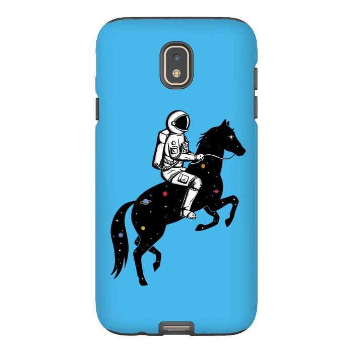 Galaxy J7 StrongFit Astronaut and Horse by Coffee Man
