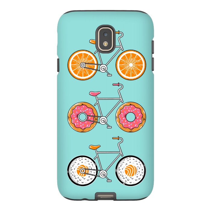 Galaxy J7 StrongFit Food Bicycle by Coffee Man