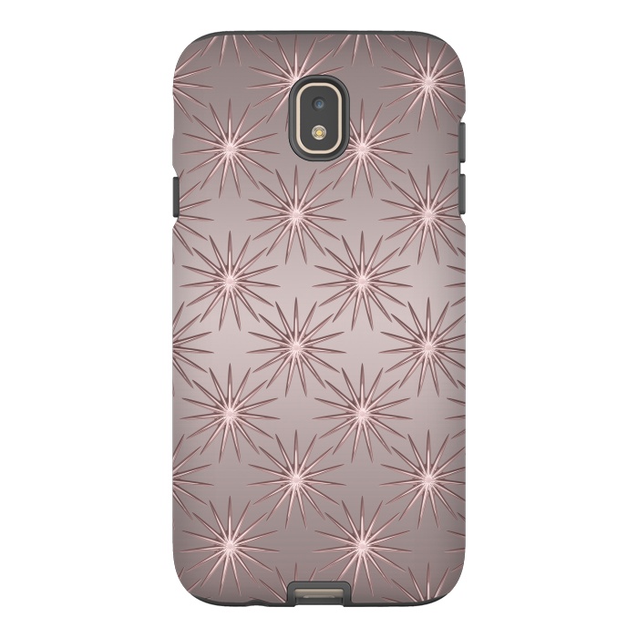 Galaxy J7 StrongFit Shimmering Rose Gold Sun  by Andrea Haase
