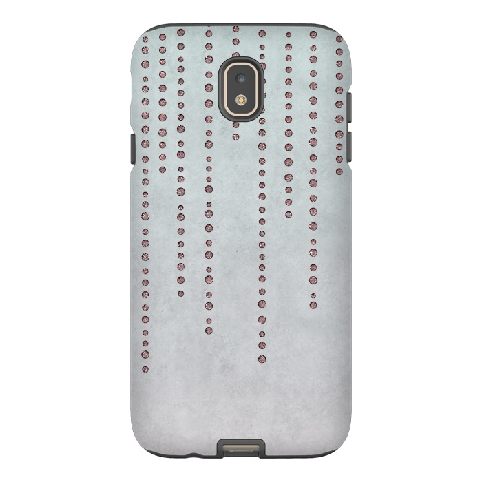 Galaxy J7 StrongFit Soft Pink Rhinestone Embellishment by Andrea Haase