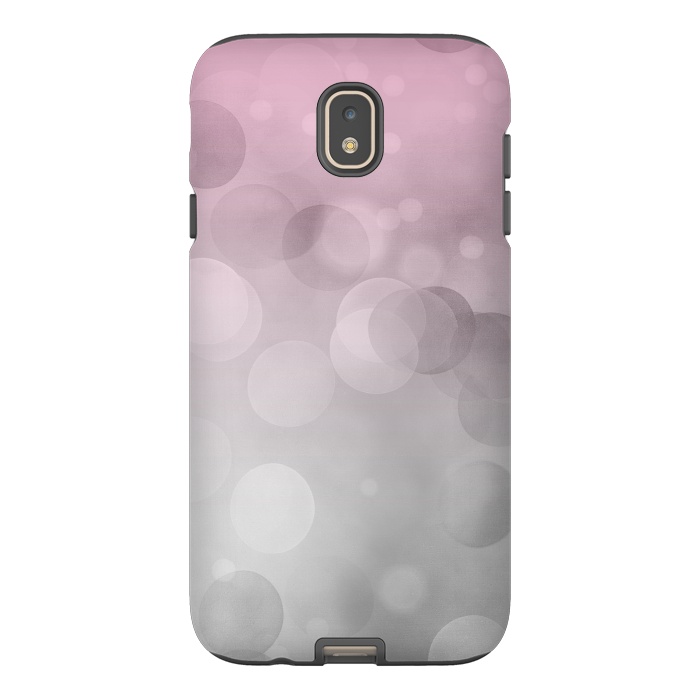 Galaxy J7 StrongFit Floating Lense Flares In Grey And Pink by Andrea Haase