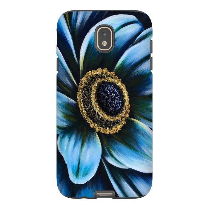 Galaxy J7 StrongFit Blue Cosmos by Denise Cassidy Wood