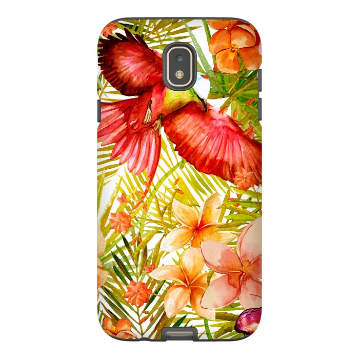 Galaxy J7 StrongFit Tropical Bird in Jungle by  Utart