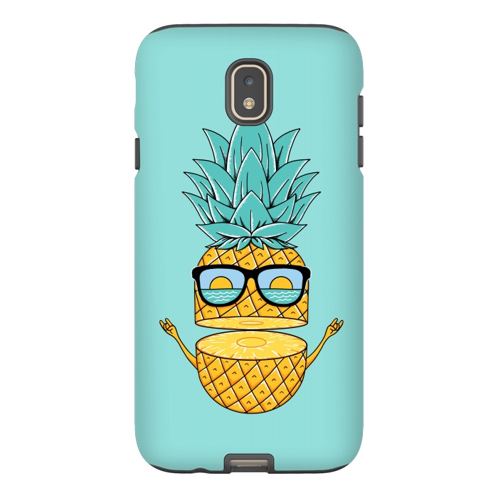 Galaxy J7 StrongFit Pineapple Sunglasses by Coffee Man