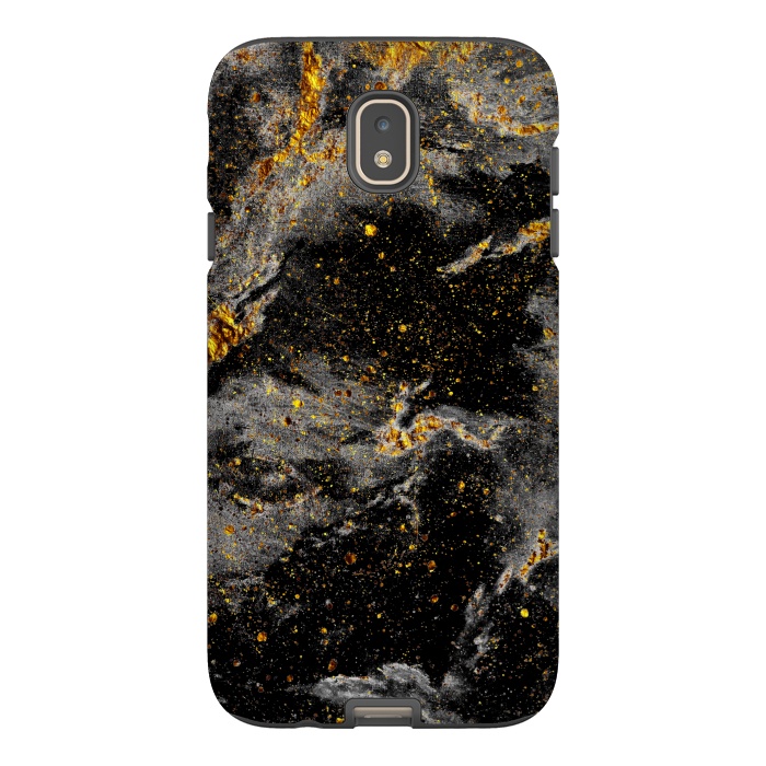 Galaxy J7 StrongFit Galaxy Black Gold by Gringoface Designs