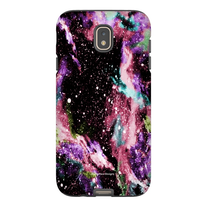 Galaxy J7 StrongFit Cotton Candy Galaxy by Gringoface Designs