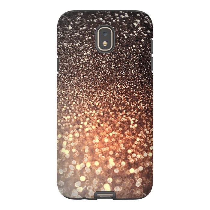 Galaxy J7 StrongFit Cappuccino Glitter by  Utart