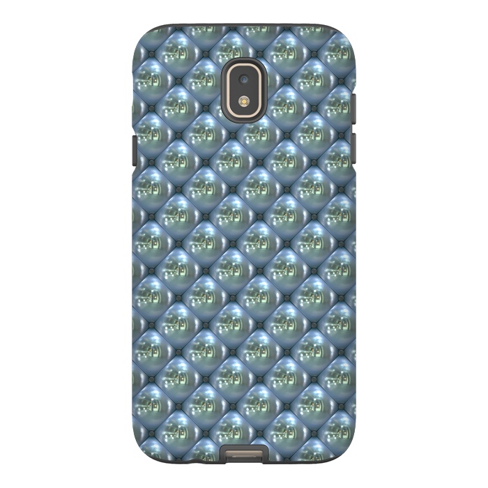 Galaxy J7 StrongFit Blue Shimmering Pearls by Andrea Haase