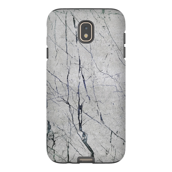 Galaxy J7 StrongFit Marbled Concrete by Andrea Haase