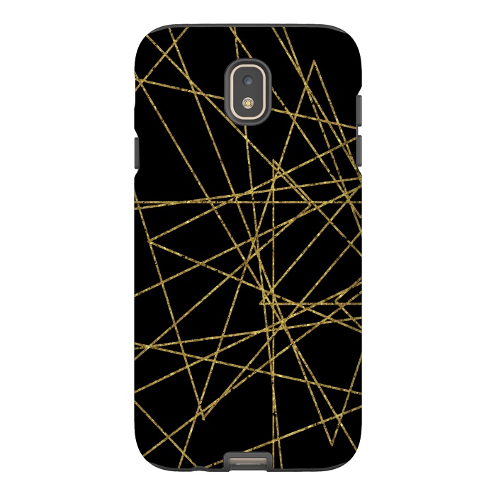 Galaxy J7 StrongFit Golden Lines by Andrea Haase