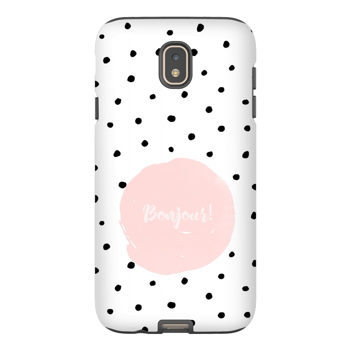 Galaxy J7 StrongFit Bonjour - on polka dots  by  Utart
