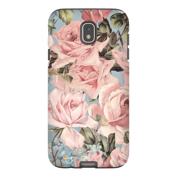 Galaxy J7 StrongFit Lovely Spring Flowers and Roses by  Utart