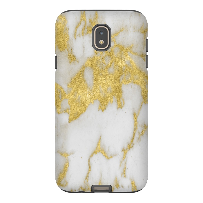 Galaxy J7 StrongFit Gold marble by haroulita